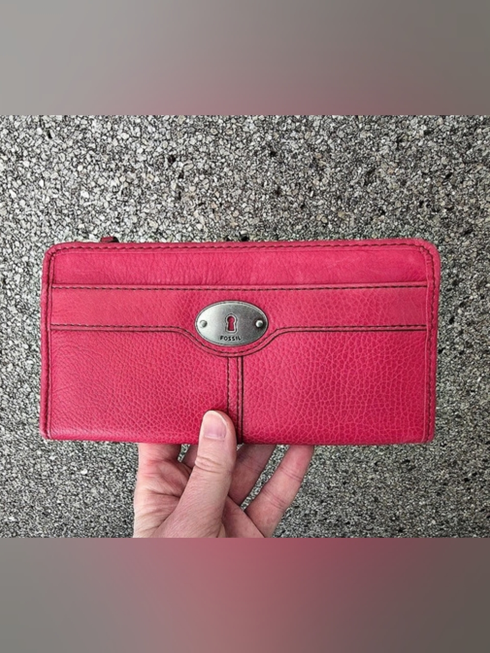Fossil Pink Wallet
